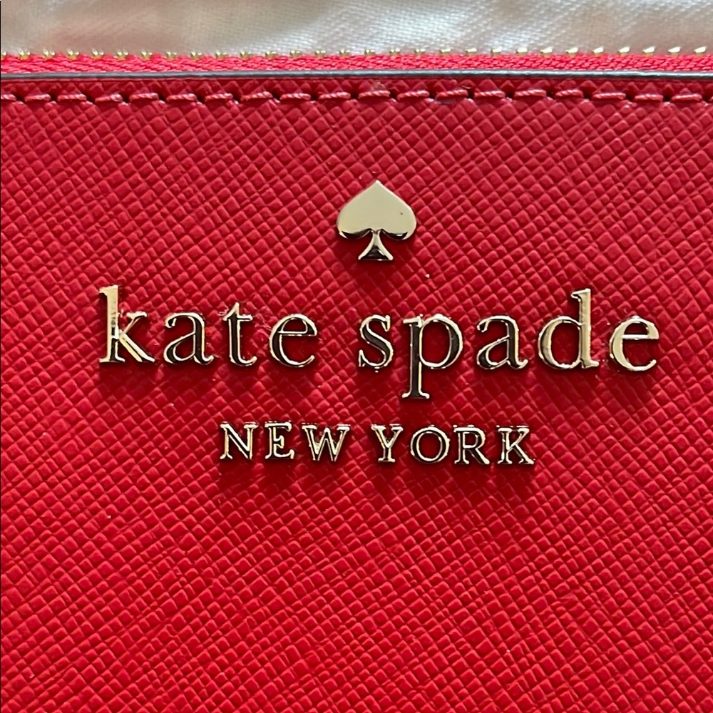 Kate Spade Red Wristlet - Picture 3 of 9